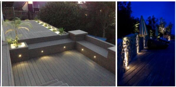1w Outdoor Led Step Lights 3000k Dc12v Stainless Steel Material 1w Outdoor Led Step Lights 3000k Dc12v