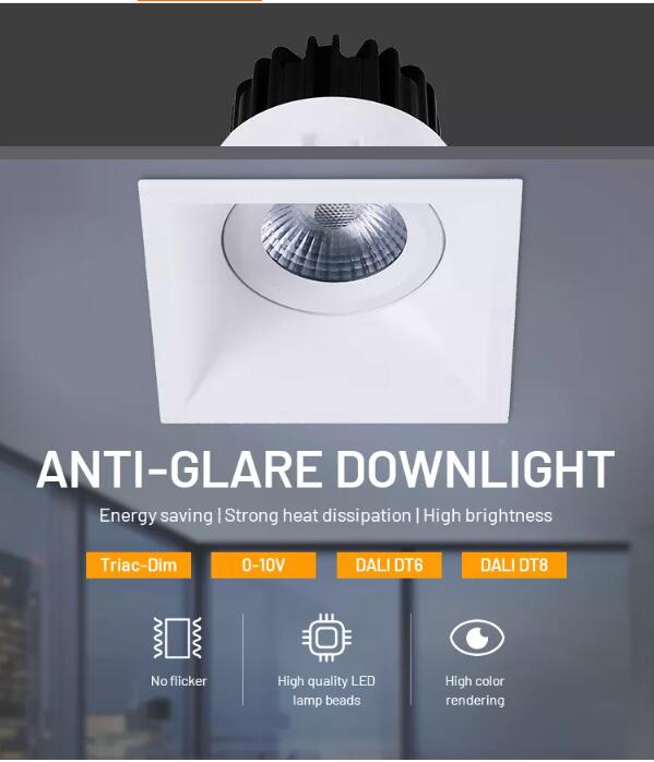 Dimmable 8W 10W LED Ceiling Spotlights IP54 For Kitchen