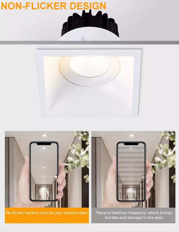 Dimmable 8W 10W LED Ceiling Spotlights IP54 For Kitchen