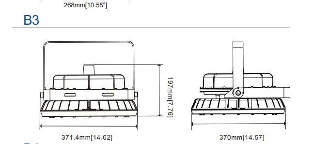 Factory Price Atex Certified 30W/50W/60W/80W/100W/150W/200W Zone 1 Zone 2 LNG Gas Station Oil Industry Chemical Plant Explosion Proof Light