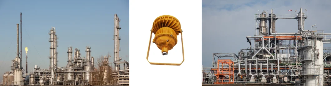 Factory Price Atex Certified 30W/50W/60W/80W/100W/150W/200W Zone 1 Zone 2 LNG Gas Station Oil Industry Chemical Plant Explosion Proof Light