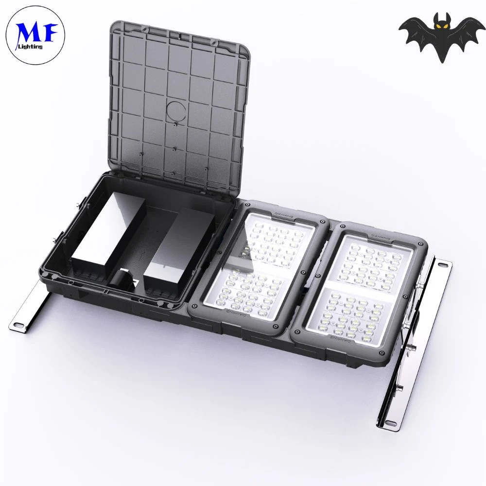 300W/350W/400W/480W IP67 Waterproof Ik10 Road Pedestrian Railway Mining Industrial Tunnel Underground Parking Lot LED Flood Light Tunnel Light