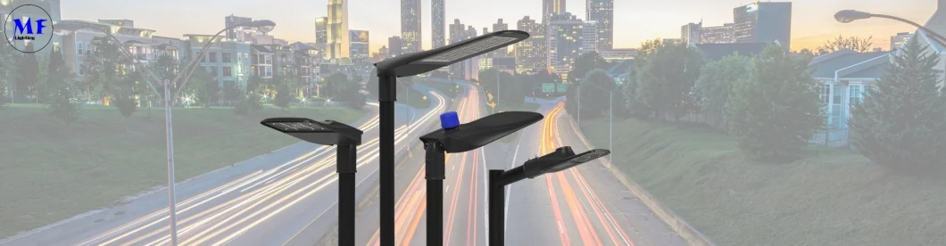 LED Street Light Die-Casting Aluminum Smart Control Photocell led garden roadway light 18