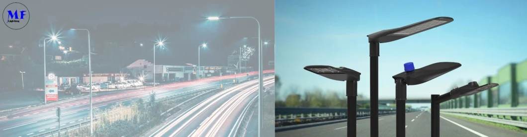 LED Street Light Die-Casting Aluminum Smart Control Photocell led garden roadway light 19