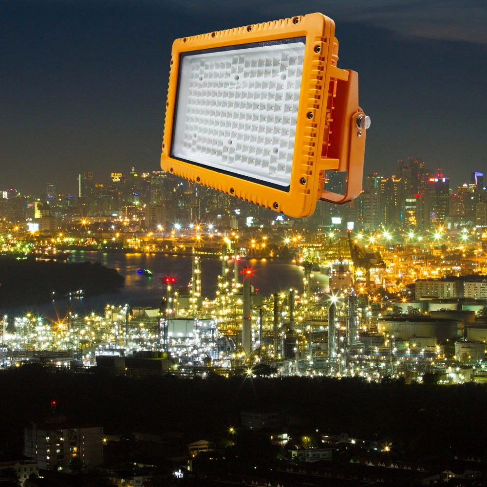 LED Explosion Proof Light Atex Certified High Power ADC12 Aluminum Housing Zone 1 Zone 2 LNG Gas Station Oil Industry 0