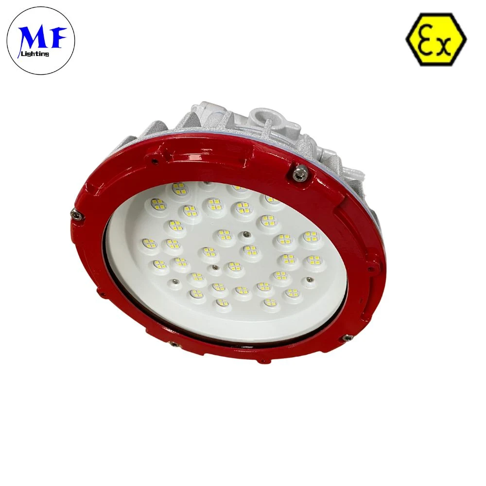 Factory Price Atex Certified 60W Zone 1 Zone 2 LNG Gas Station Oil Industry Light Ocean Platform Light Chemical Plant Explosion Proof Light