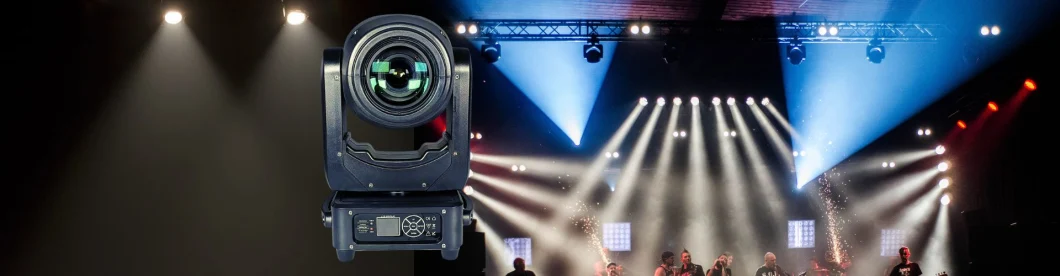 250W 3-in-1 9 Color Plates + White Light DMX-512 540&deg; Pan LED Effect Laser Dancing Moving Head Lights Beam Stage Light LED Mini Wash Moving Spot Light