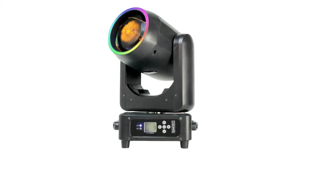 200W LED Spot Stage Light 14 Color Plates+White Light DMX-512 150W 540° Pan LED Effect Laser Dancing Moving Head Lights 2