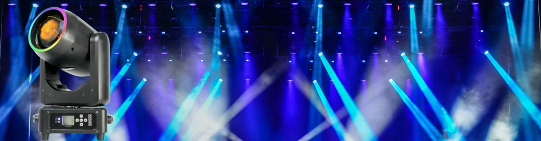 200W LED Spot Stage Light 14 Color Plates+White Light DMX-512 150W 540° Pan LED Effect Laser Dancing Moving Head Lights 9