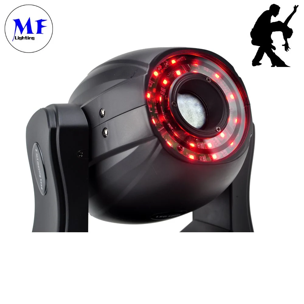 Factory Price 1PCS 150W White LED + 24PCS RGB3 in One Effectmoving Spot Beam Stage Lighting Disco Zoom Moving Head Stage Light