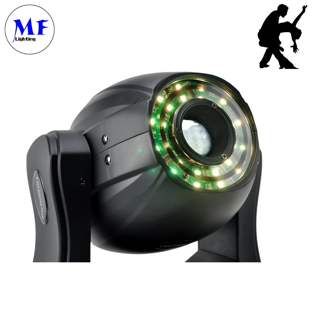 Factory Price 1PCS 150W White LED + 24PCS RGB3 in One Effectmoving Spot Beam Stage Lighting Disco Zoom Moving Head Stage Light