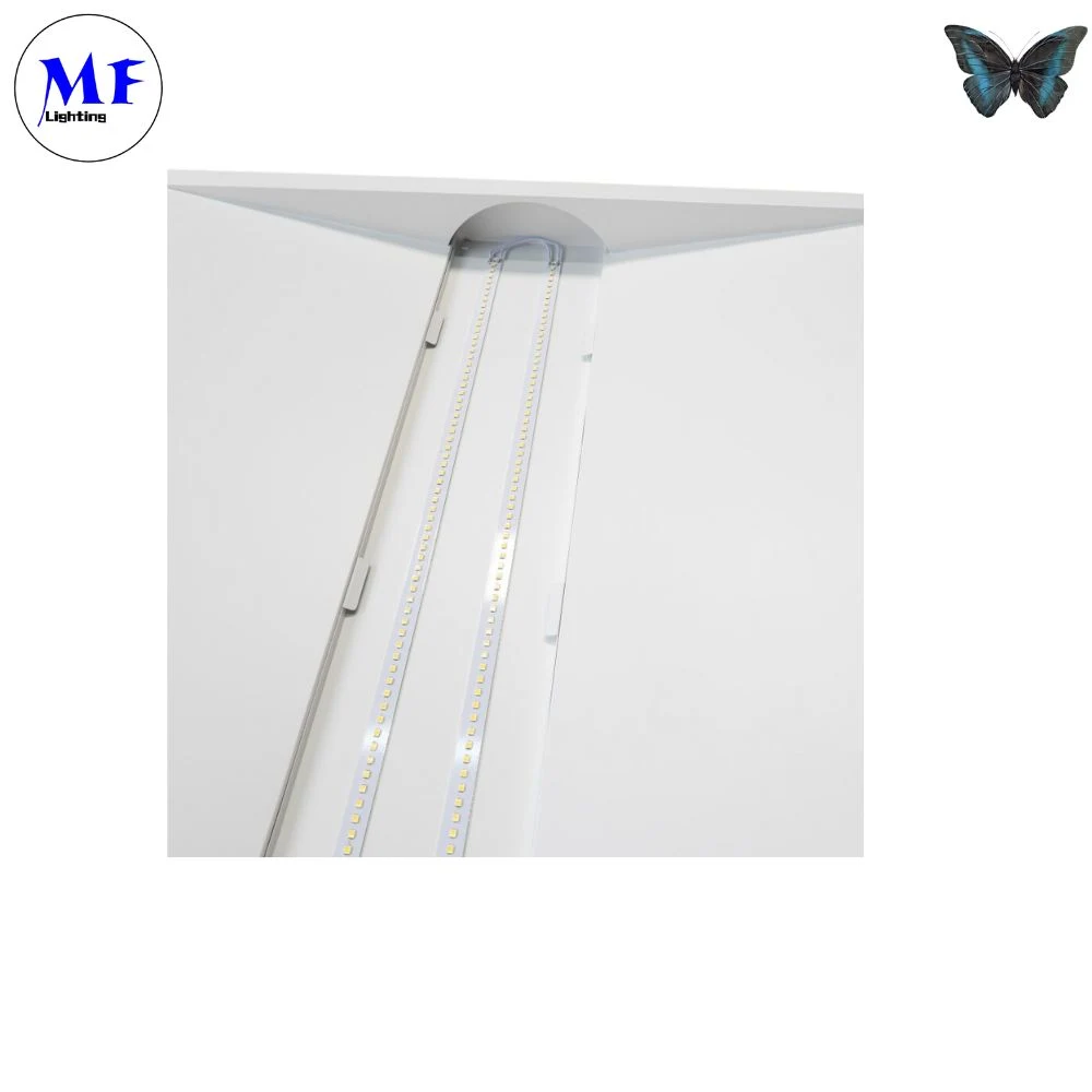 Commercial Lighting LED Panel Light Ceiling Troffer Light Fixtures 50W 2*4FT Flame-Retardant Anti Glare Dimmable Ceiling 6