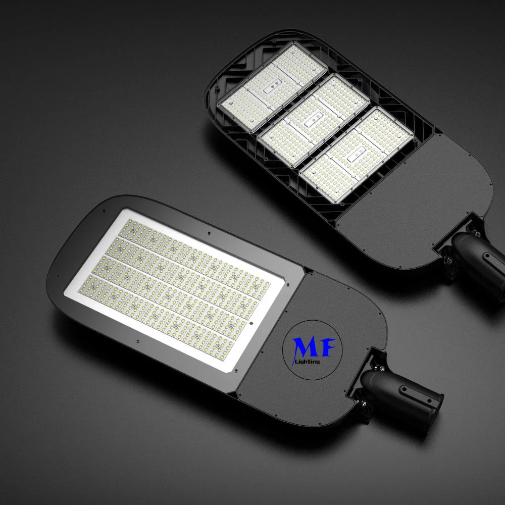 Waterproof SKD Weatherproof 30W 50W 150W 200W 300W Smart Control Photocell Surge Protection Dali Dimming LED High Way Lighting LED Parking Lot Street Light