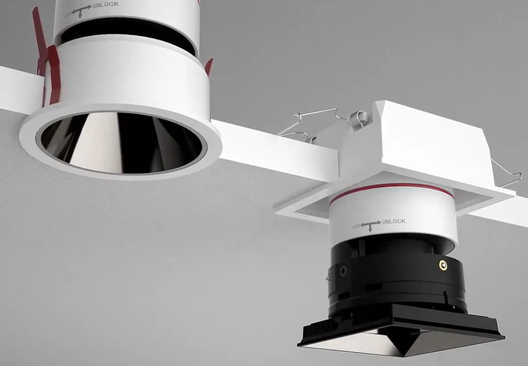 Recessed Downlight Interior Lighting LED Ceiling Grill Down Light With Reflector 7W 12W 20W 2inch 3inch 4inch IP40 8