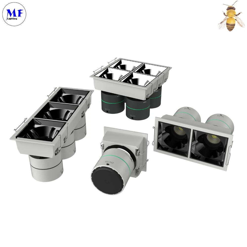 Recessed Downlight Interior Lighting LED Ceiling Grill Down Light With Reflector 7W 12W 20W 2inch 3inch 4inch IP40 13