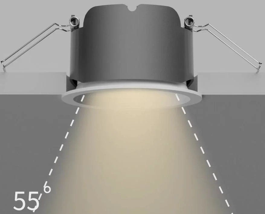 ODM OEM Indoor Recessed 2.5 Inch 10W 15W 20W 30W 40W IP44 LED Homeusage Light LED ceiling Spot Light Milky Cover SMD LED Downlight Luminaires LED Down Light