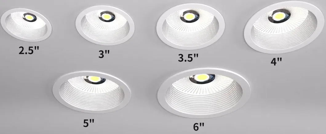 Milky Cover SMD LED Downlight Luminaires LED Down Light Recessed 2.5 Inch 10W 15W 20W 30W 40W IP44 LED Homeusage Light 13