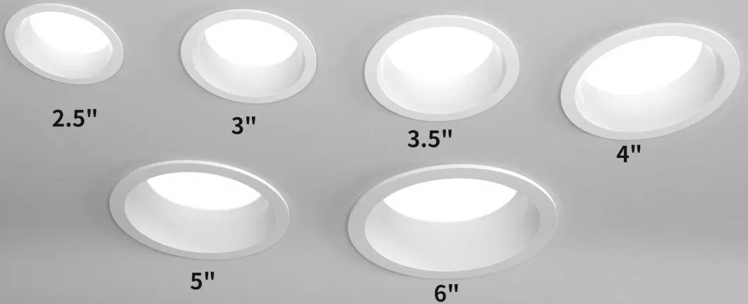 Milky Cover SMD LED Downlight Luminaires LED Down Light Recessed 2.5 Inch 10W 15W 20W 30W 40W IP44 LED Homeusage Light 14