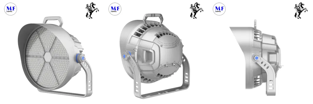 1200W 1000W 800W 600W 400W LED Flood Light LED High Mast IP66 High Power Floodlights  For Race Course Golf Sport Field 1
