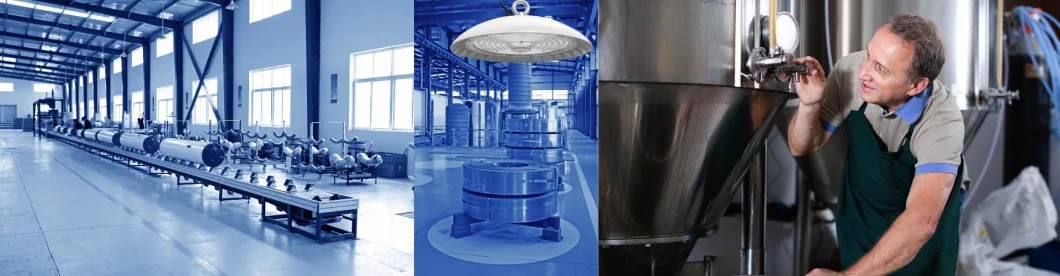 NSF Approved UFO LED High Bay Light  IP66 Easy Cleaning  60W 100W 150W 200W 14
