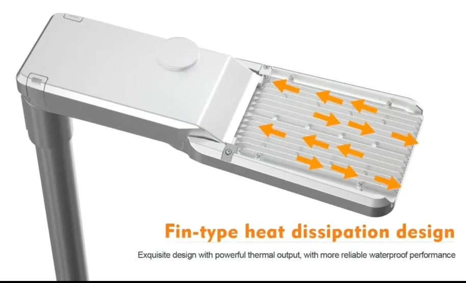 LED Flood Street Light With Support Smart Control 100W 0-10V Dim Die Casting Aluminum Waterproof IP65 175lm/W 6