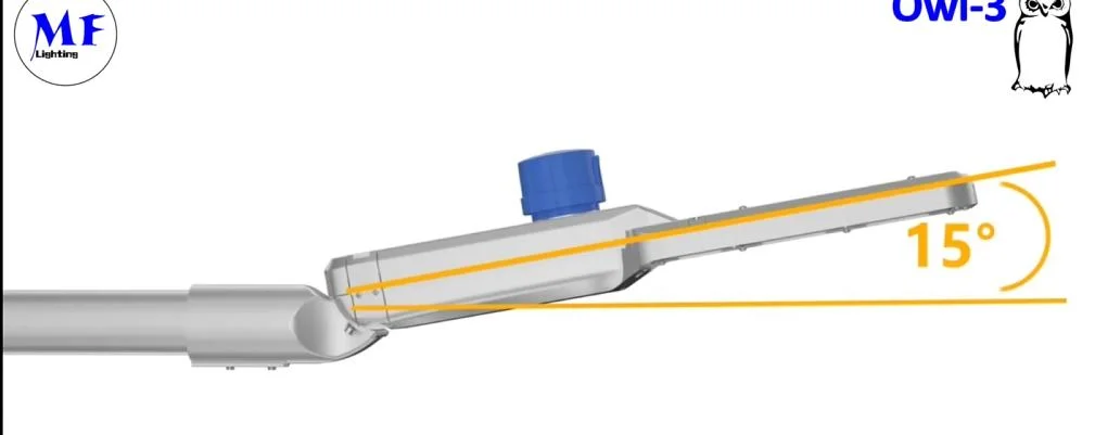 LED Flood Street Light With Support Smart Control 100W 0-10V Dim Die Casting Aluminum Waterproof IP65 175lm/W 4