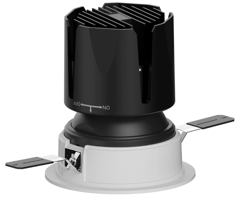 High End LED Ceiling Down Light Multiple Beam Angle 7W/10W 75mm Anti - Glare IP43 LED Ceiling Concealed COB Spot Lamp 6
