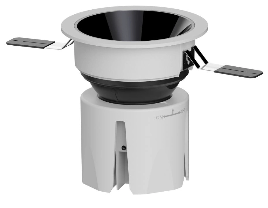High End LED Ceiling Down Light Multiple Beam Angle 7W/10W 75mm Anti - Glare IP43 LED Ceiling Concealed COB Spot Lamp 9
