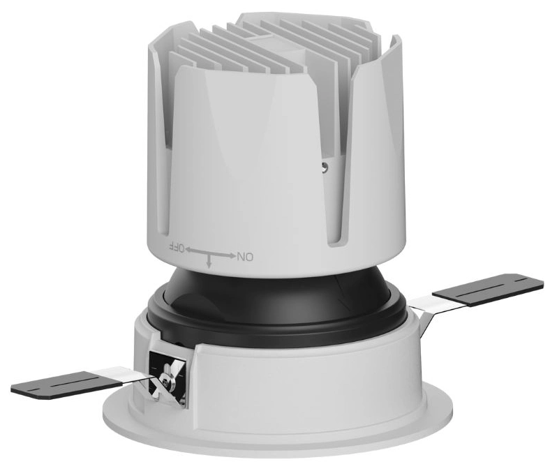 High End LED Ceiling Down Light Multiple Beam Angle 7W/10W 75mm Anti - Glare IP43 LED Ceiling Concealed COB Spot Lamp 8