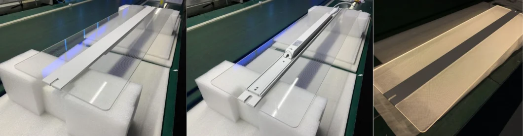 Hanging LED Pendent Panel Light With 50W 60W 75W Smart Dali 0-10V Dimming For Office Hotel Lobby 8