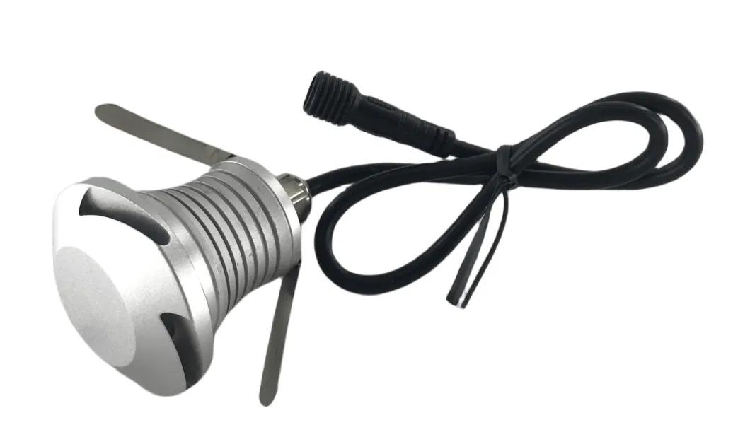 OEM ODM IP67 Outdoor Garden Landscape Buried Underground 6063 Aluminum Deck in Ground Light LED Whirlwind Buried Lights for Outdoor Floor Lamp