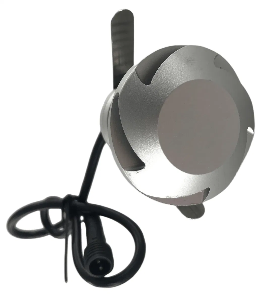 OEM ODM IP67 Outdoor Garden Landscape Buried Underground 6063 Aluminum Deck in Ground Light LED Whirlwind Buried Lights for Outdoor Floor Lamp