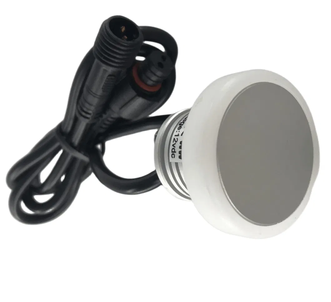 Low Voltage DC12V Input, Soft Lighting, 180&deg; Wide Beam Angle Anti-Glare LED Deck Light Dimmable IP67 12V 24V Recessed Spotlight Wall Floor Deck Corner Light