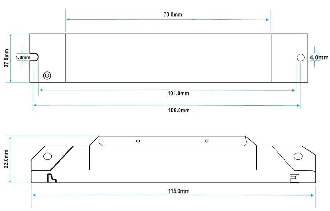 LED Emergency Ballast 3-Hour Backup Driver Compatible with Downlights Triproof Light High Bays 10