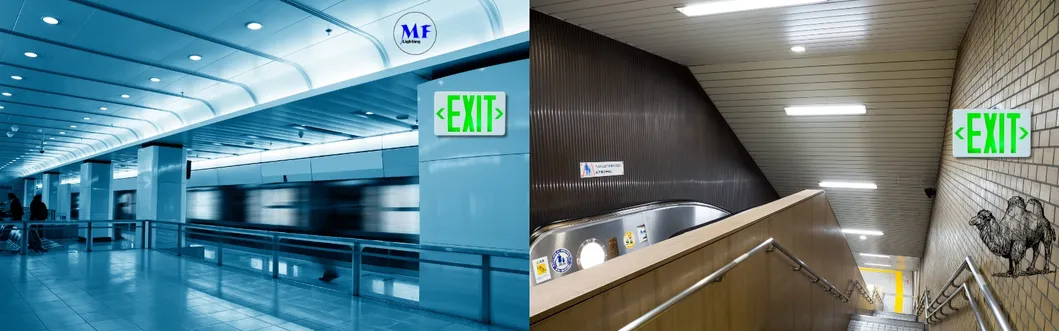 IP43 AC85-265V 3W LED Emergency Light for School Hospital Subway Train Stations Shopping Center Supermarket Airport Office Factories Hotels Baseme 0