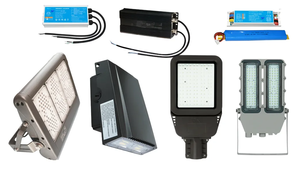 LED Emergency Lighting Ballast Built-in 3-Hour Backup Panic Light Driver For Light 5