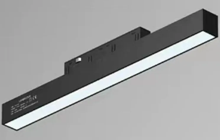 LED Magnetic Linear Light 20W 30W 4000K 6000K Dali Dim Waterproof Smart Sensor Plastic Hotel Ceiling Canteen Coffee Stock Cloth Store 8