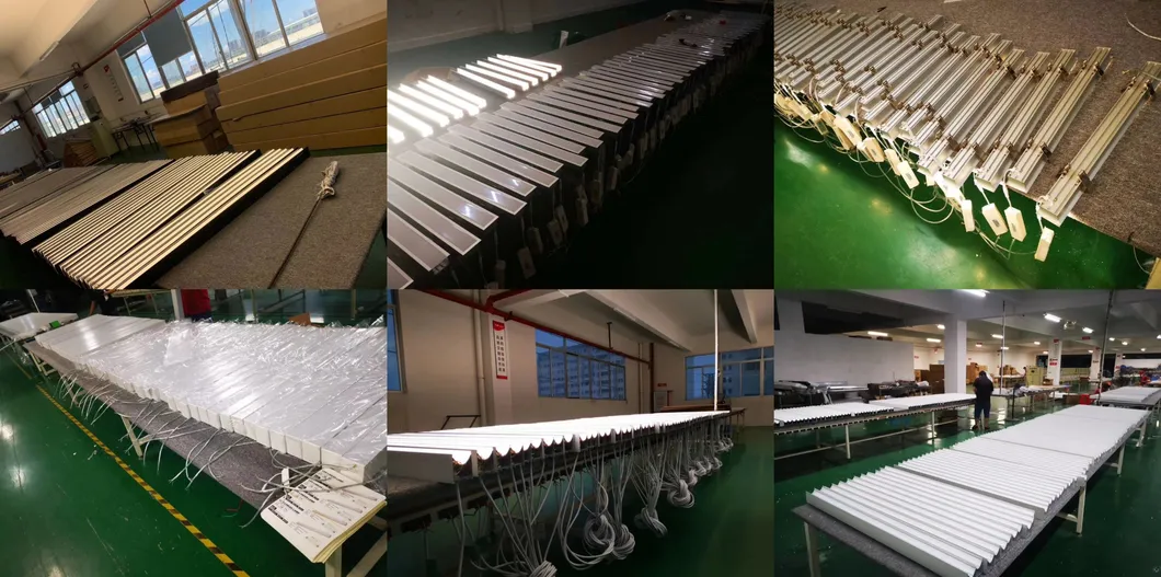 LED Track Linear Light Ra 90+ Plastic Retail Industrial Black White Supermarket Magnetic Shapeble Workshop Shop 8