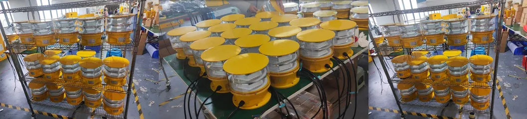 LED Aviation Obstruction Light  Photocell Die-Casting IP66Telecommunication Yellow Gas Oil Offshore Platform 7