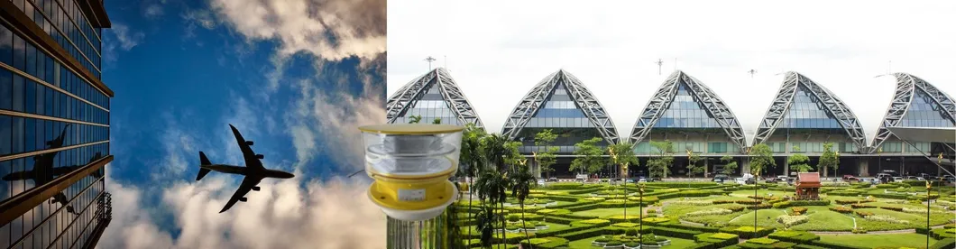 LED Aviation Obstruction Light Photocell Die-Casting IP66Telecommunication Yellow Gas Oil Offshore Platform 15