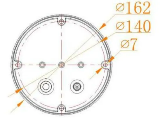 LED Solar Marine Lantern Light Photocell  Die-Casting GPS IP68 80m/S Wind Turbine Oil Offshore Platform 7