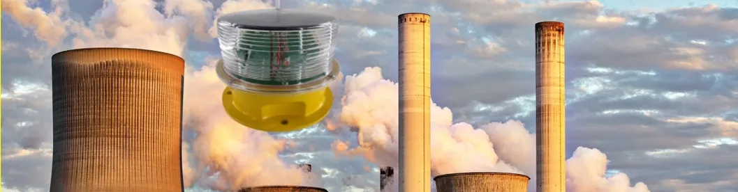 LED Solar Marine Lantern Light Photocell  Die-Casting GPS IP68 80m/S Wind Turbine Oil Offshore Platform 12