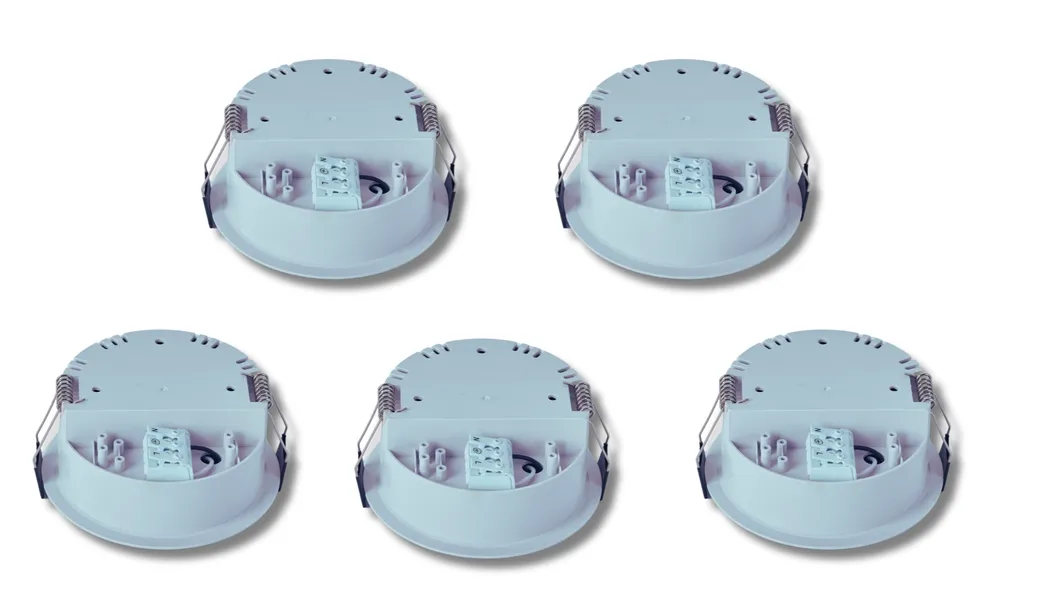 Panel Down Light LED Panic Emergency Escape Exit Sign Light IP65 Battery Backup Rechargeable Public School Hospital White 1