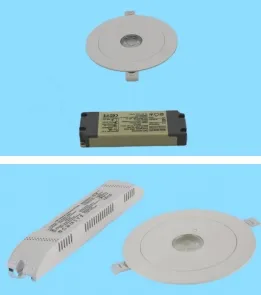 Panel Down Light LED Panic Emergency Escape Exit Sign Light IP65 Battery Backup Rechargeable Public School Hospital White 6