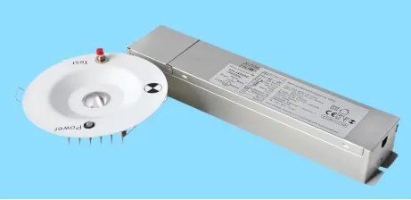 Panel Down Light LED Panic Emergency Escape Exit Sign Light IP65 Battery Backup Rechargeable Public School Hospital White 8