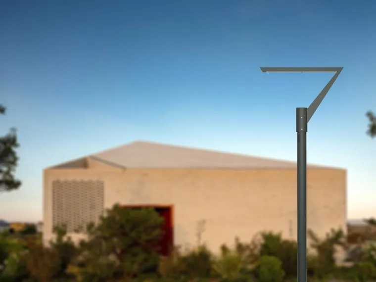LED Solar Garden Street Light Alu. Waterproof 130lm/W Ik08 IP66 Ra70 Hemisphere Integrated Sidewalk Path Road Pavement Wall Courtyard 7