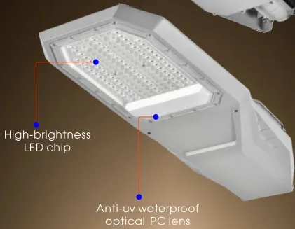 LED Solar Garden Street Wall Light Aluminium Waterproof 200W IP65 Ik08 Compacted Park Path Sidewalks Highway 4