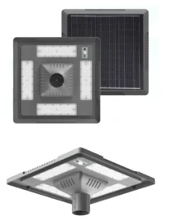 LED Solar Garden Street Wall Light Waterproof 40W IP65 Ik08 Park Path Sidewalks Pla School Court 1