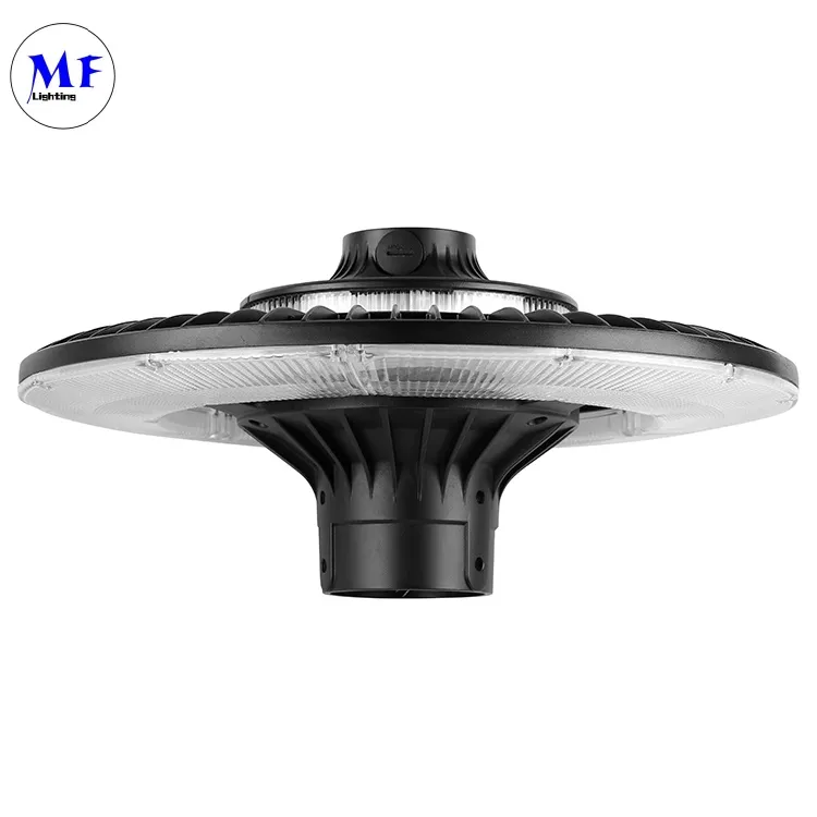 Energy-Saving LED Garden Post Light Pole Area Light 140lm/W Smart-Tuning 200W for Highway Rest Area Sports Complex Waterfront Promenade 2