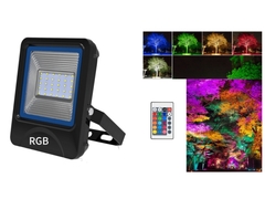 Outdoor RGBW 10W 20W 30W 50W 100W Waterproof IP66 Floodlight LED Flood Light with Remote Control